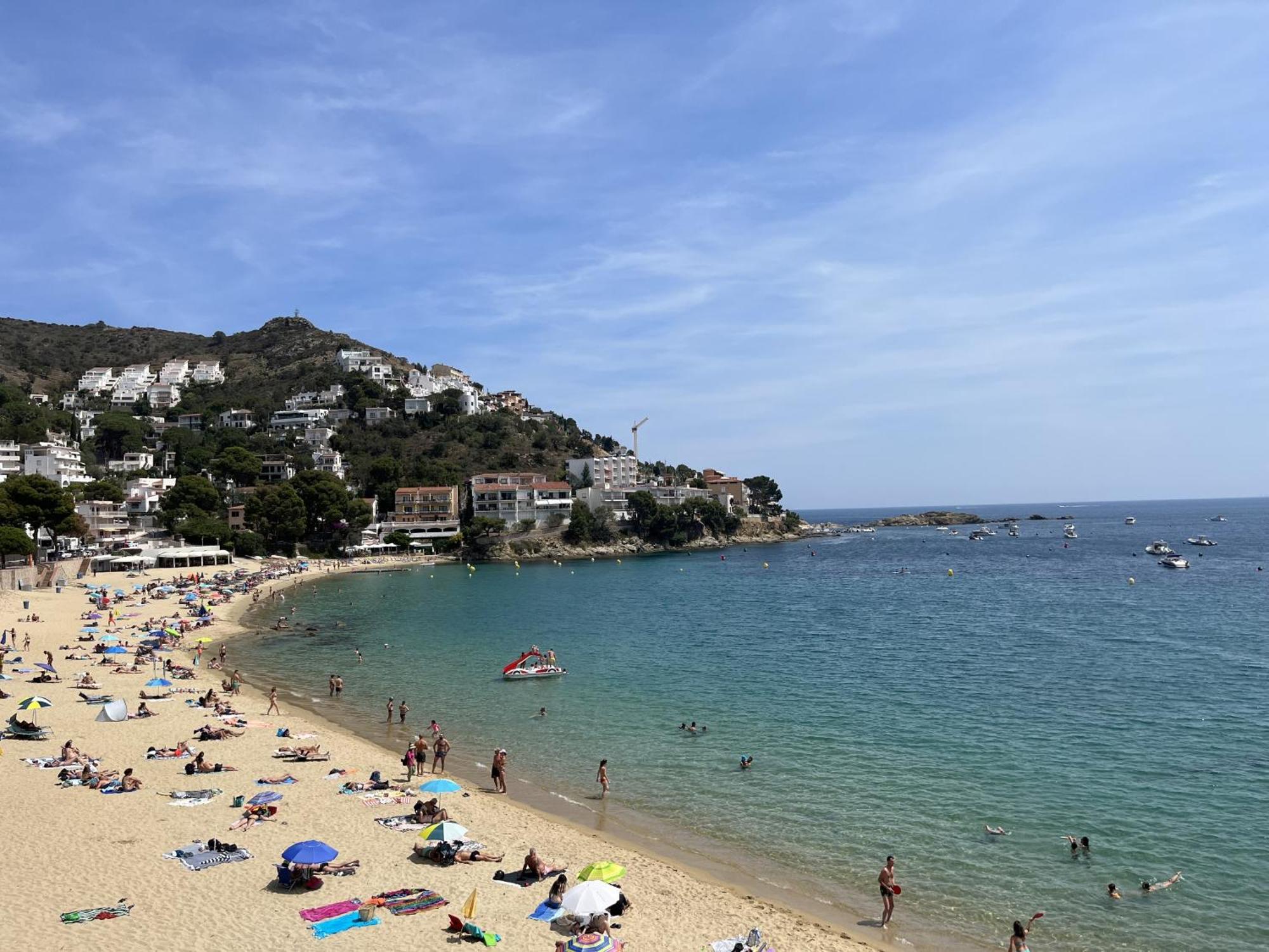 Castell Joncar,30 M De La Playa, 1Era Linea De Mar, Vista Al Mar Lägenhet Rosas Exteriör bild
